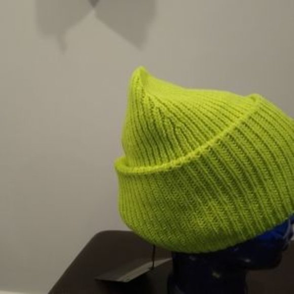 Acne Studios Pansy Beanie Light Green Ski New Last - Picture 4 of 5